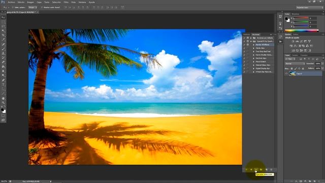 Efectos fáciles y rápidos en Photoshop CS6 | Tutorial en Español | HD смотреть онлайн