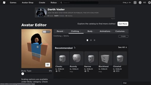 How to get headless head on ROBLOX for only 50 ROBUX! смотреть онлайн