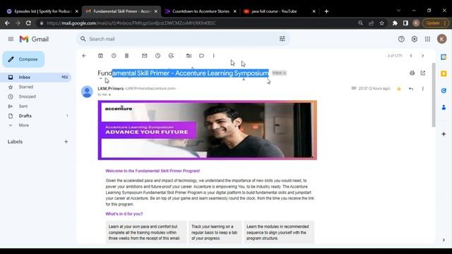 Accenture Primer Modules | Java | A Quick Update | #ShrutiSAgarwal смотреть онлайн