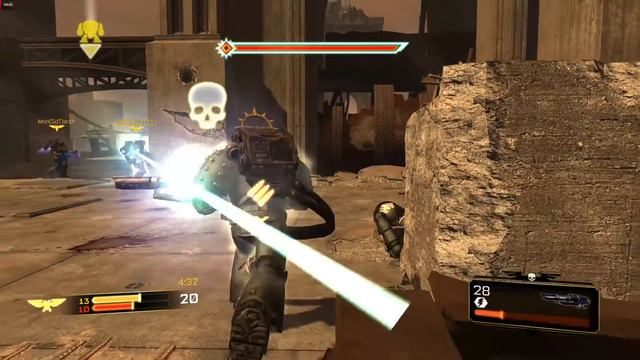 Full Lobby In Dreadnought Dlc. | SpaceMarine Multiplayer