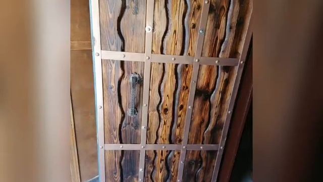самодельная ручка из цепи и оригинальная дверь смотреть онлайн