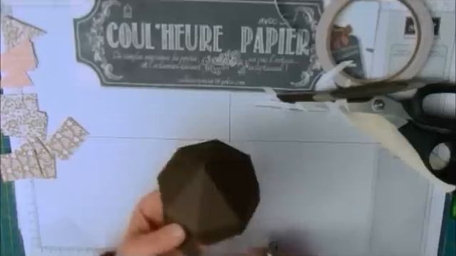 Vidéo-Tuto "Boite Carrousel" par Coul'Heure Papier смотреть онлайн