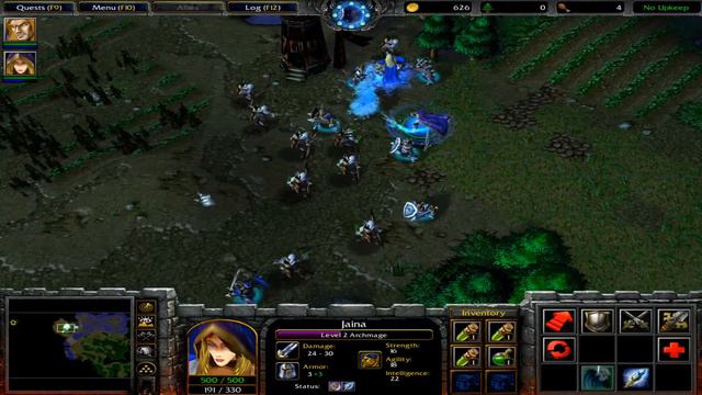 05. Warcraft III Reign of Chaos [Human] (Ravages of the Plague) смотреть онлайн