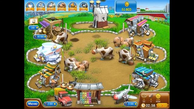 Веселая ферма. Печем пиццу , 78 уровень (Китайская 4) смотреть онлайн