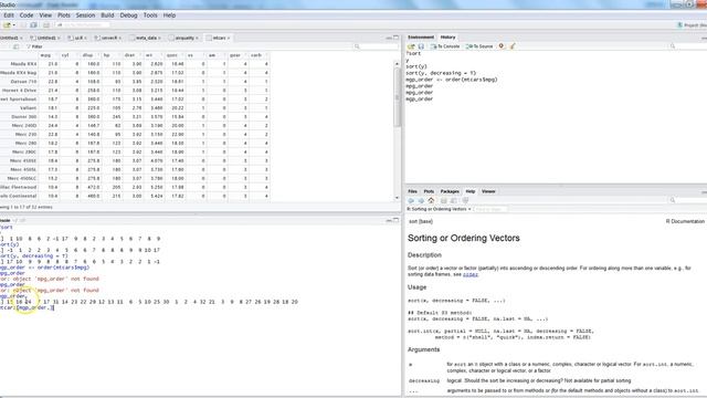 R Programming|| Sorting and Ordering data - R Programming || R Sorting || R Ordering Data смотреть онлайн