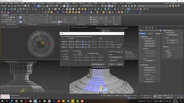 3ds MAX ДЛЯ Полигональное моделирование САМОВАР 2 смотреть онлайн