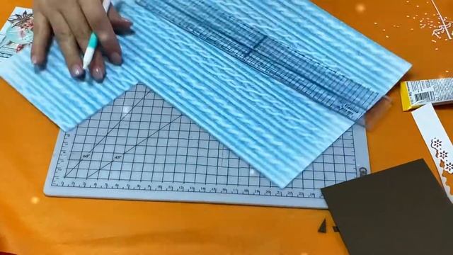 Мастер-класс по скрапбукингу "Новогодняя шоколадница" смотреть онлайн