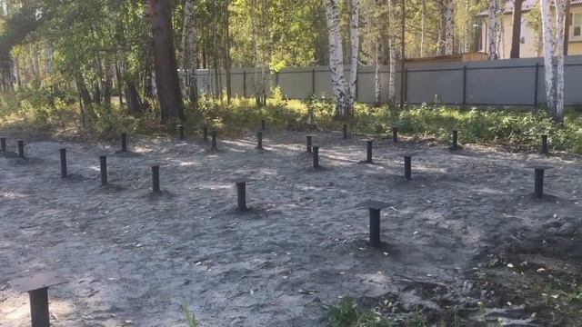 Свайное поле для дома 10*11 смотреть онлайн