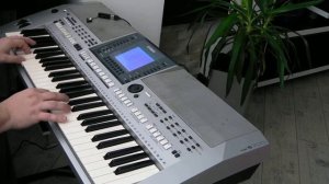 Красивая мелодия на синтезаторе YAMAHA psr-s700
