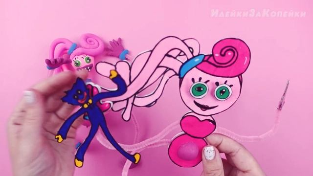 DIY МАМИ ЛОНГ ЛЕГС Злая Vs Mommy Long Legs kind/ Poppy Playtime POP IT FIDGET TOYS смотреть онлайн