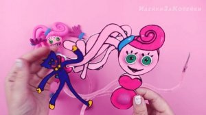 DIY МАМИ ЛОНГ ЛЕГС Злая Vs Mommy Long Legs kind/ Poppy Playtime POP IT FIDGET TOYS