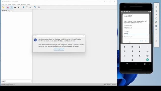 Installing Charles Proxy Certificate on Android Emulator смотреть онлайн
