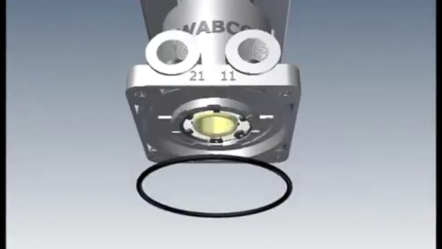 Valvula Pedal de Freio Wabco - Wabco Brake Pedal Valve смотреть онлайн