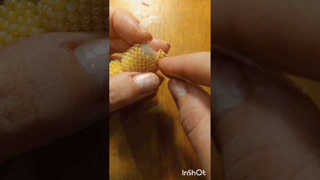 Амигуруми Мишка в круге из бисера. Ножки. смотреть онлайн