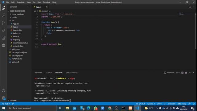 [Part 1] Tutorial Laravel 8 + ReactJS Membuat e-Commerce Dashboard - Setup, Skeleton смотреть онлайн