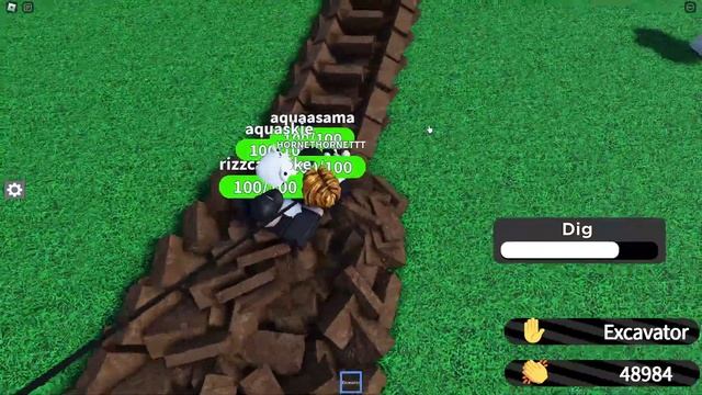 How to Get Excavating Badge in Slap battles but bad - Roblox смотреть онлайн