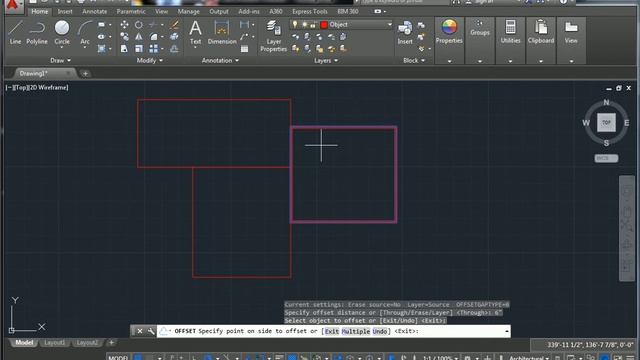 Autocad - 23 - Trimming Negatives with Construction Lines смотреть онлайн