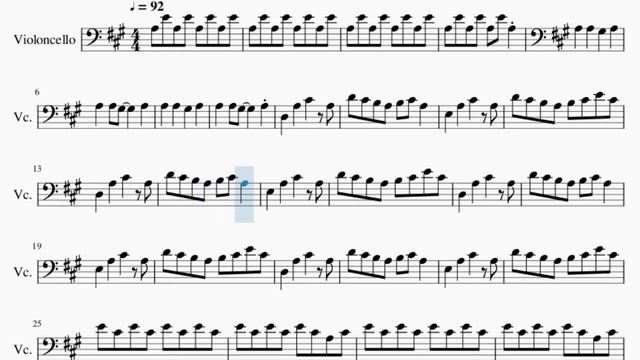 Cello Sheet Music: How to play Main Theme (Outer Wilds) by Andrew Prahlow смотреть онлайн