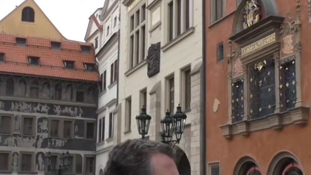 Чехия,Прага. Шествие 12 апостолов на Староместской Площади смотреть онлайн