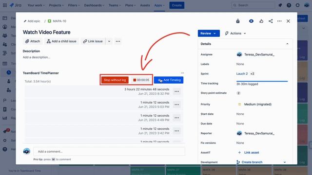 Time Tracking Timer | TeamBoard TimePlanner New Feature | Jun 2023 смотреть онлайн