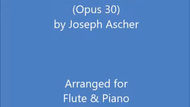 Danse Andalouse (Opus 30) for Flute & Piano смотреть онлайн