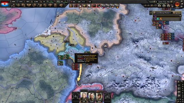 HOI4 Luxembourg No Step Back Defending Playthrough The End смотреть онлайн