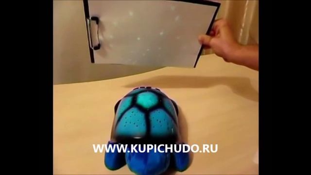 Светильник - проектор Черепашка Звездное Небо смотреть онлайн