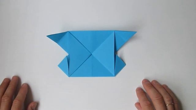 Каноэ - Лодочка Оригами из Бумаги / How to Make a Paper Canoe смотреть онлайн