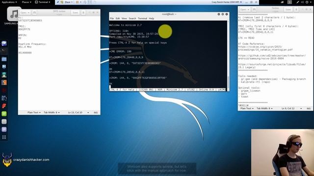 GSM Sniffing: SMS Decryption - Software Defined Radio Series #10 смотреть онлайн