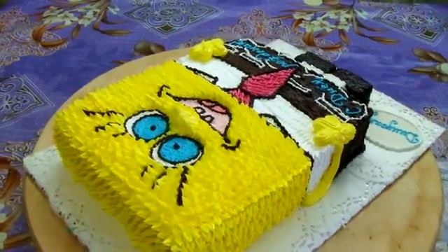 торт спанч боб желтая губка,черное перо смотреть онлайн