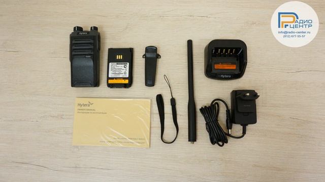 Hytera PD405 - обзор коммерческой цифровой портативной радиостанции | Радиоцентр смотреть онлайн