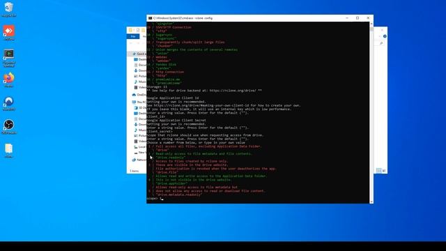 Mount Google Drive as a Windows drive using rclone смотреть онлайн