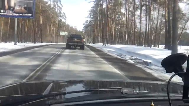 Грузовичек на Рублевке. 24 марта 2012. 13:00 смотреть онлайн