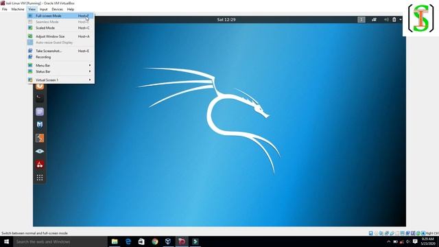 How to make KaliLinux full screen | in Virtualbox | 2020 | Zoom in KaliLinux | step by step смотреть онлайн