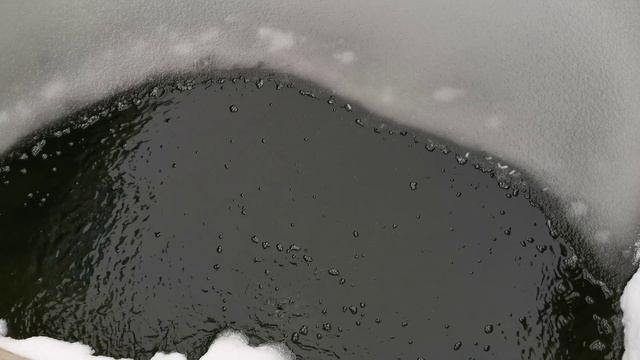 Ферма пожарный водоем продолжает вещать форель, зима, растем смотреть онлайн