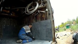 Тюнинг  Контейнера - Делаю Мастерскую  -  Жизнь в Деревне
