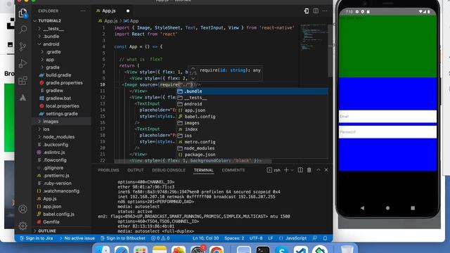 Adding Image in react native смотреть онлайн