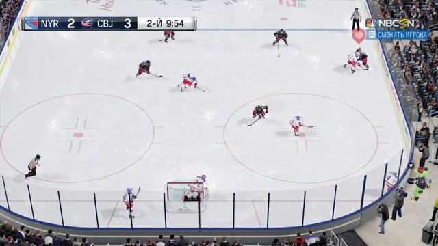 NHL 17 PS4. 100th Regular Season real 2016-2017. RANGERS AT BLUE JACKETS. 01.07.2017. (NBCSN) ! смотреть онлайн