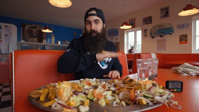 THE VIKING BURGER CHALLENGE | 10LB GIANT BURGER | C.O.B. Ep.175
