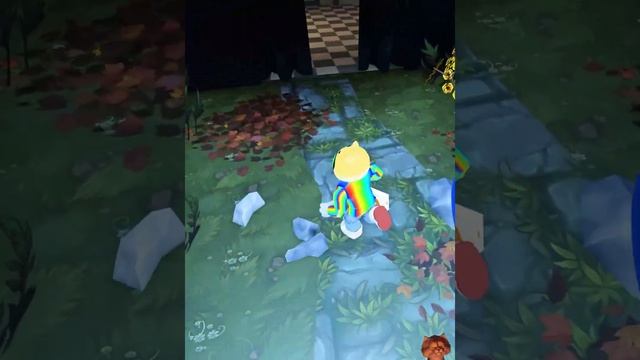 ИГРА радужные друзья роблокс играем в догонялки синем монстром ?#shorts смотреть онлайн