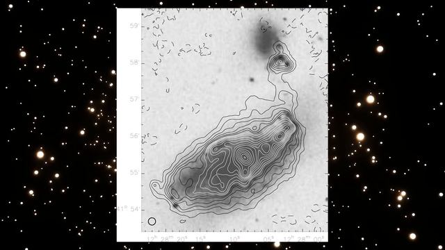 Что необычного в столкновении галактик Arp 269? смотреть онлайн