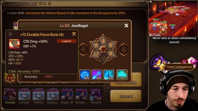 EXTREMELY RELIABLE DRAGONS B12 with Farmable Units! (Summoners War) смотреть онлайн
