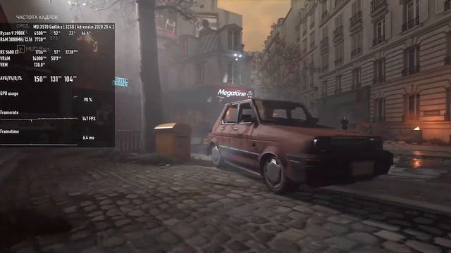 Wolfenstein: Youngblood - Sapphire AMD Radeon RX 5600 XT PULSE смотреть онлайн