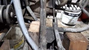 делаю подушки под двигатель.