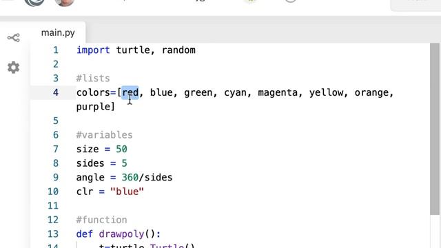 14 Random Polygons (Python Turtle) смотреть онлайн