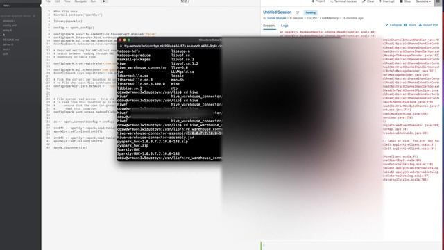 CML - Using SparklyR to read from a Hive ACID Table смотреть онлайн