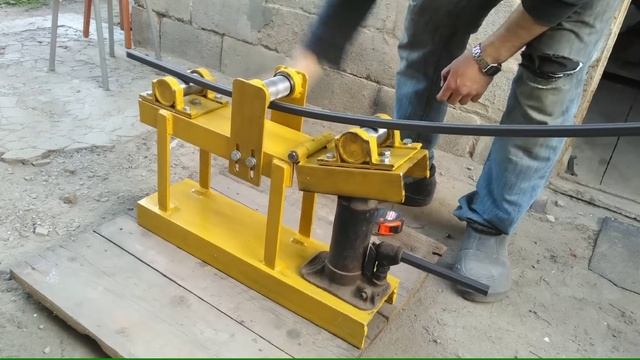 Самодельный трубогиб профильной трубы