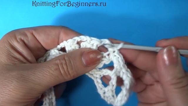 Рельефный узор Crochet pattern Вязание крючком 68 смотреть онлайн