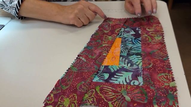 PATCHWORK LIKE A PAINTING!!! "PEEKING POINTS" QUILT TUTORIAL смотреть онлайн