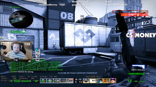 PLAYING MY OWN FACEIT HUB смотреть онлайн
